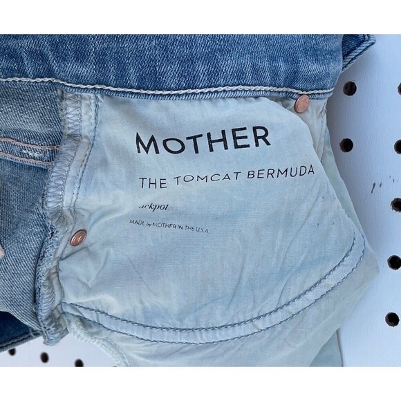 Mother Denim - The Tomcat Bermuda Shorts in Jackpot size 27 - Picture 9 of 12